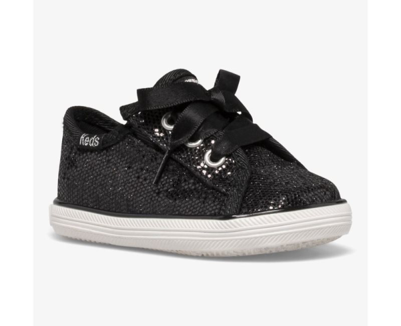 Keds Kickstart Crib Celebrations Sneakers Kinderen Zwart | bNNT534M