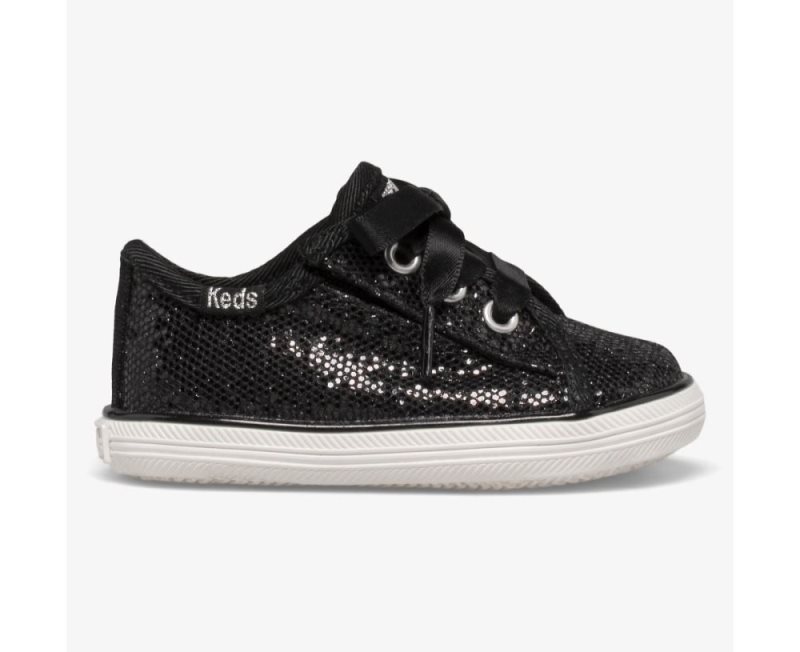 Keds Kickstart Crib Celebrations Sneakers Kinderen Zwart | bNNT534M