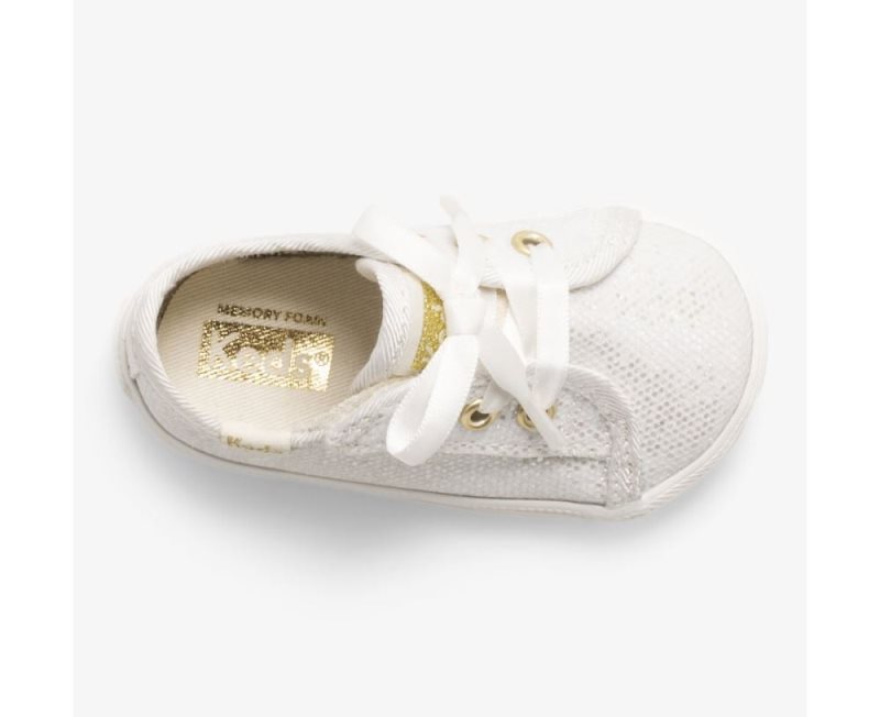 Keds Kickstart Crib Celebrations Sneakers Kinderen Wit | ofa5HiUD