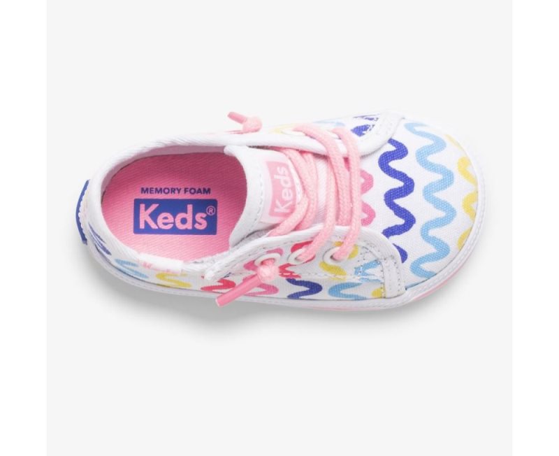 Keds Kickstart Crib Sneakers Kinderen Wit | yZ6RovTn