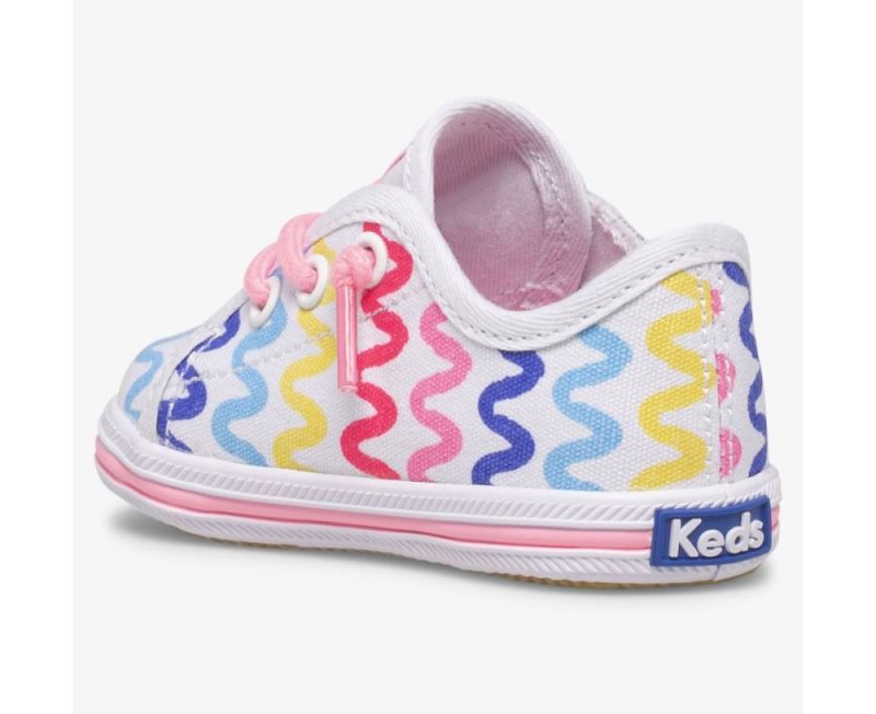 Keds Kickstart Crib Sneakers Kinderen Wit | yZ6RovTn