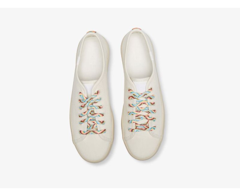 Keds Kickstart Fair Isle Sneakers Dames Wit Gekleurd | kr7Pjo3a