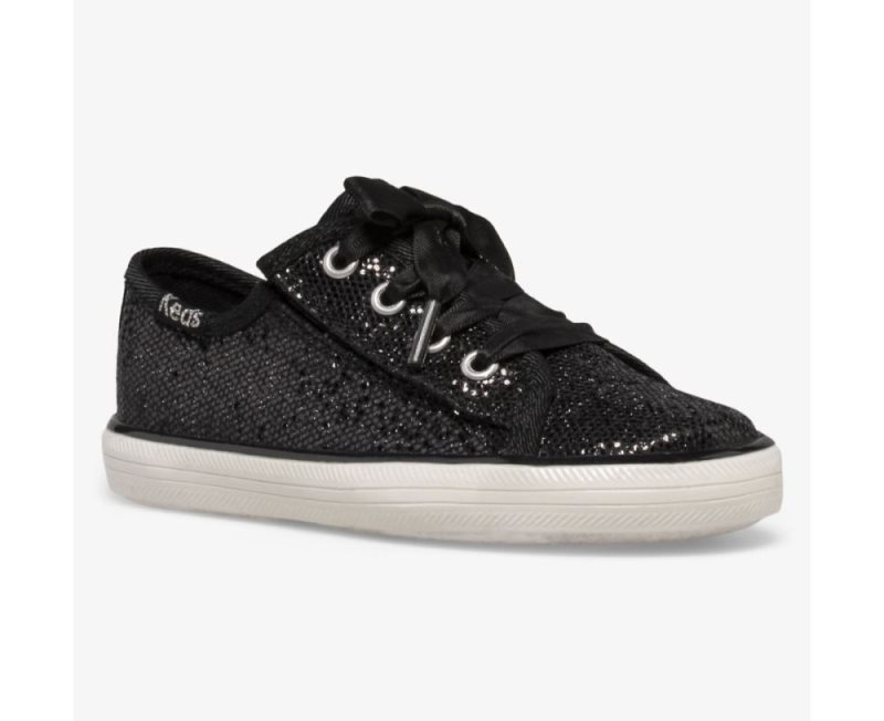 Keds Kickstart Jr Celebrations Sneakers Kinderen Zwart | reQd2NFC