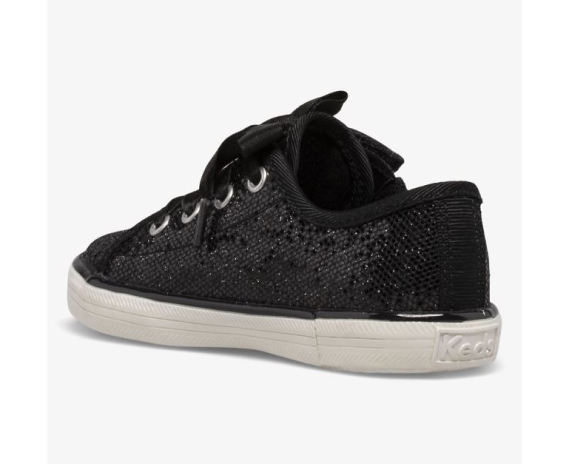 Keds Kickstart Jr Celebrations Sneakers Kinderen Zwart | reQd2NFC