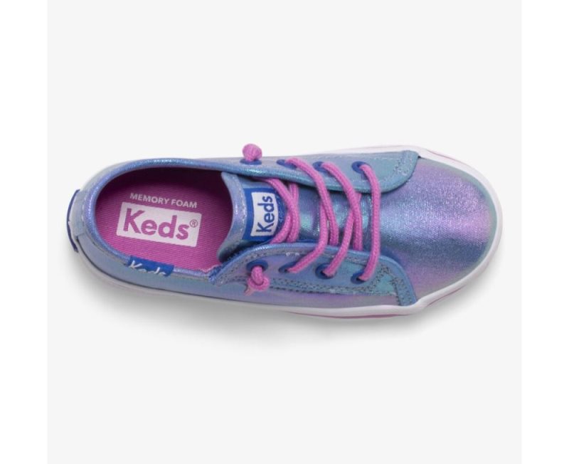 Keds Kickstart Seasonal Jr Sneakers Kinderen Blauw | fCgL9STb