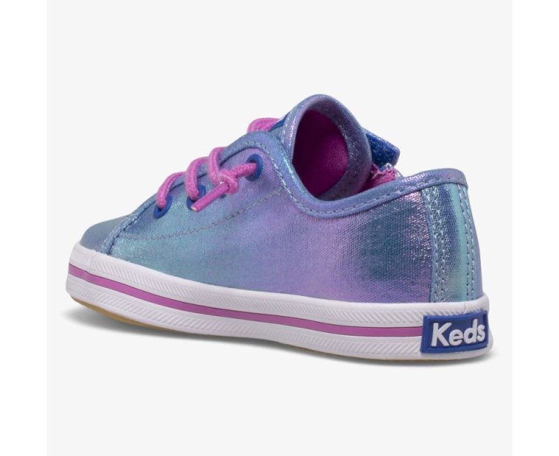 Keds Kickstart Seasonal Jr Sneakers Kinderen Blauw | fCgL9STb