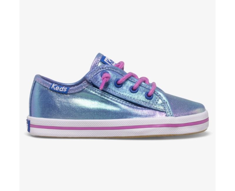 Keds Kickstart Seasonal Jr Sneakers Kinderen Blauw | fCgL9STb