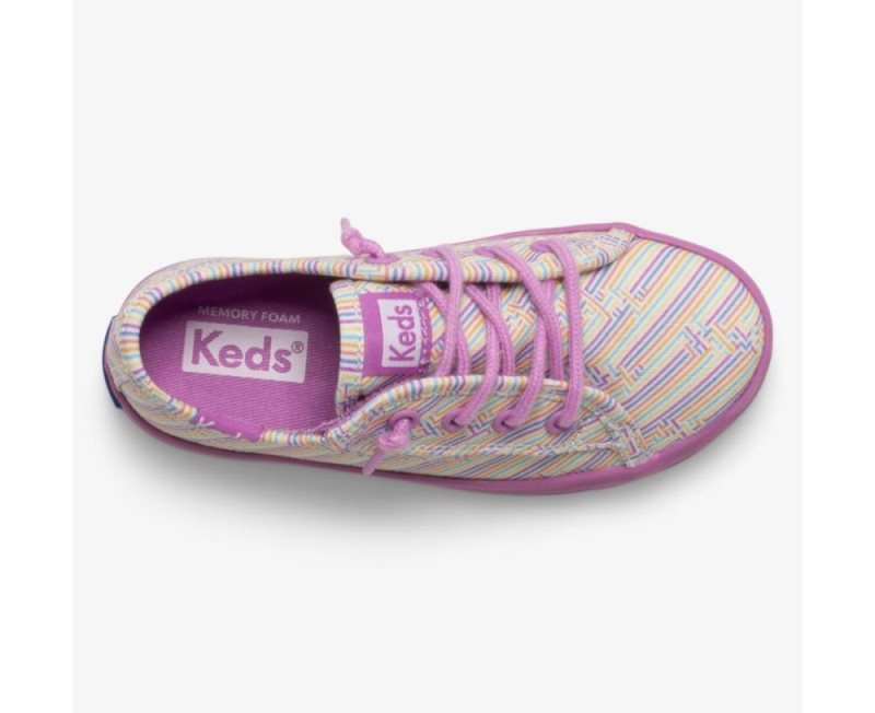 Keds Kickstart Seasonal Jr Sneakers Kinderen Gekleurd Paars | m9n3JOr7