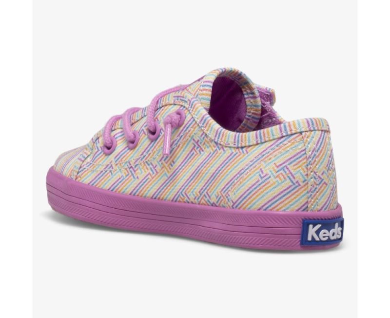 Keds Kickstart Seasonal Jr Sneakers Kinderen Gekleurd Paars | m9n3JOr7