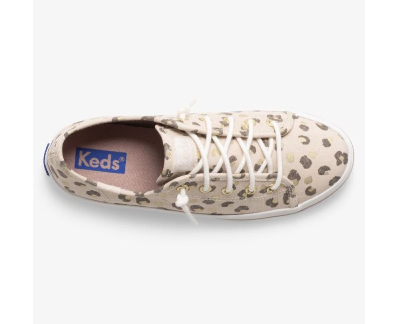 Keds Kickstart Seasonal Sneakers Kinderen Leopard | lwfA54rB