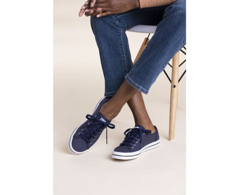 Keds Kickstart Sneakers Dames Donkerblauw | aaKwYnMG