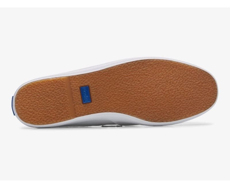 Keds Moxie Mule Leren Leren Schoenen Dames Wit | ffiz2qkt