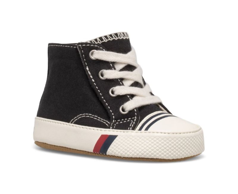 Keds Royal Hi Crib Sneakers Kinderen Zwart | rVhvAnZF