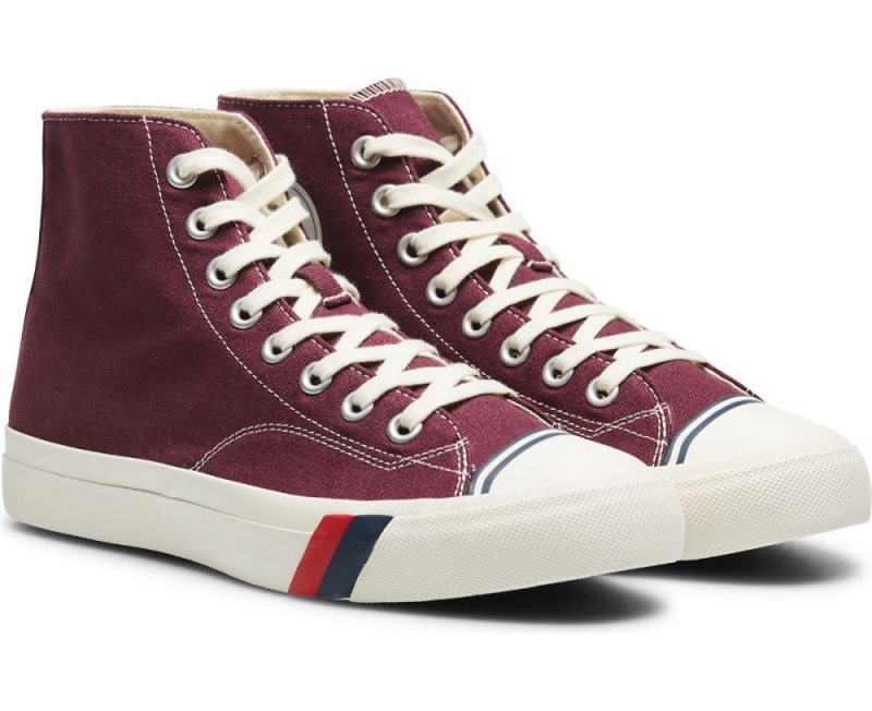 Keds Royal Hi Klassieke Canvas Sneakers Dames Fig | W5fxuyoh