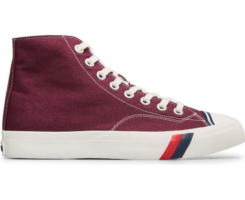 Keds Royal Hi Klassieke Canvas Sneakers Dames Fig | W5fxuyoh