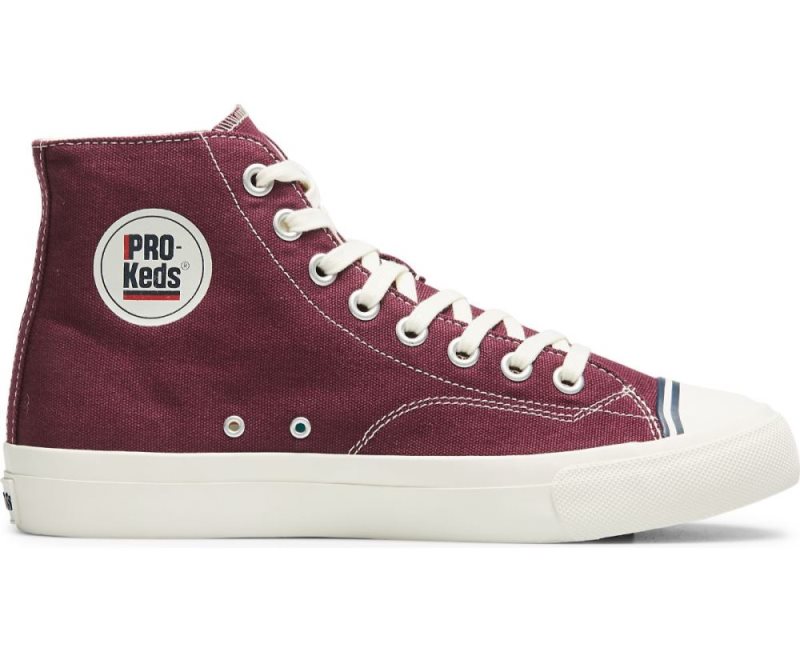 Keds Royal Hi Klassieke Canvas Sneakers Heren Fig | iQfWTx5L