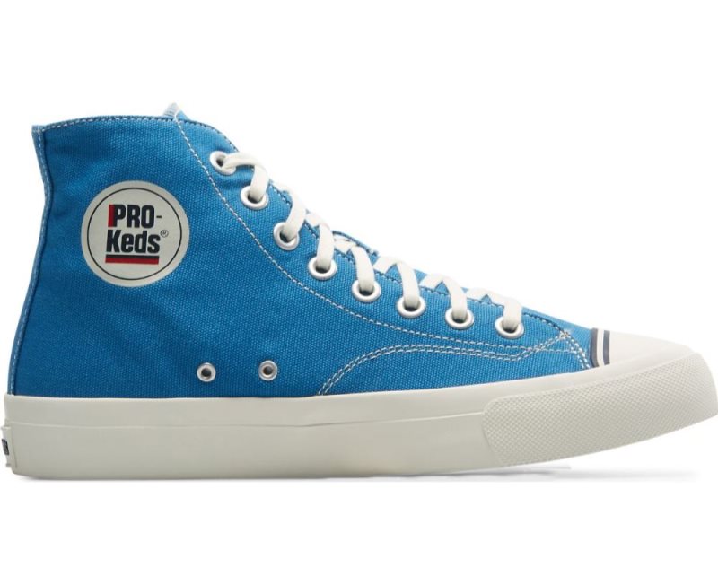 Keds Royal Hi Sneakers Dames Blauw | FuUyOPNT