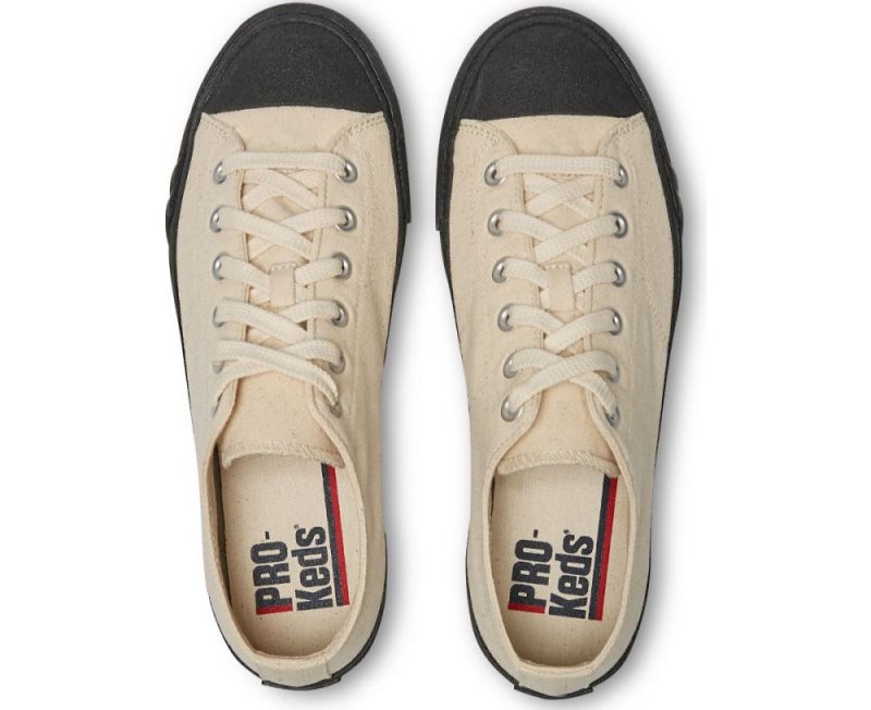 Keds Royal Lo Austin Rubber Sneakers Dames Beige Zwart | njw73xaI