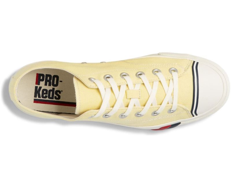 Keds Royal Lo Canvas Canvas Schoenen Dames Geel | JjDLjUxM