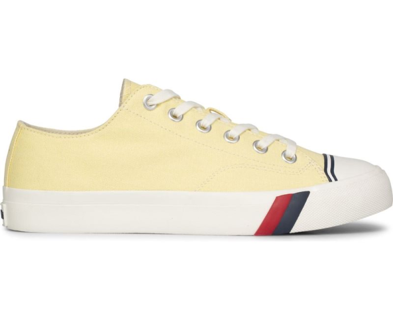 Keds Royal Lo Canvas Canvas Schoenen Dames Geel | JjDLjUxM