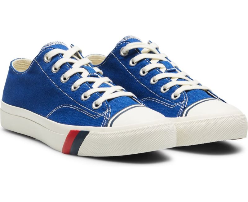 Keds Royal Lo Canvas Schoenen Dames Blauw | oqHzsnf2