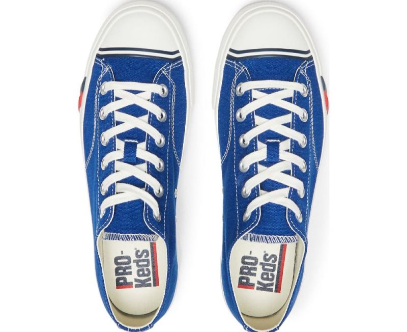 Keds Royal Lo Canvas Schoenen Dames Blauw | oqHzsnf2