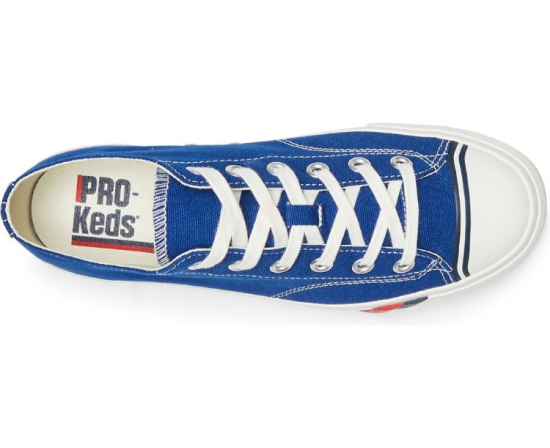 Keds Royal Lo Canvas Schoenen Dames Blauw | oqHzsnf2