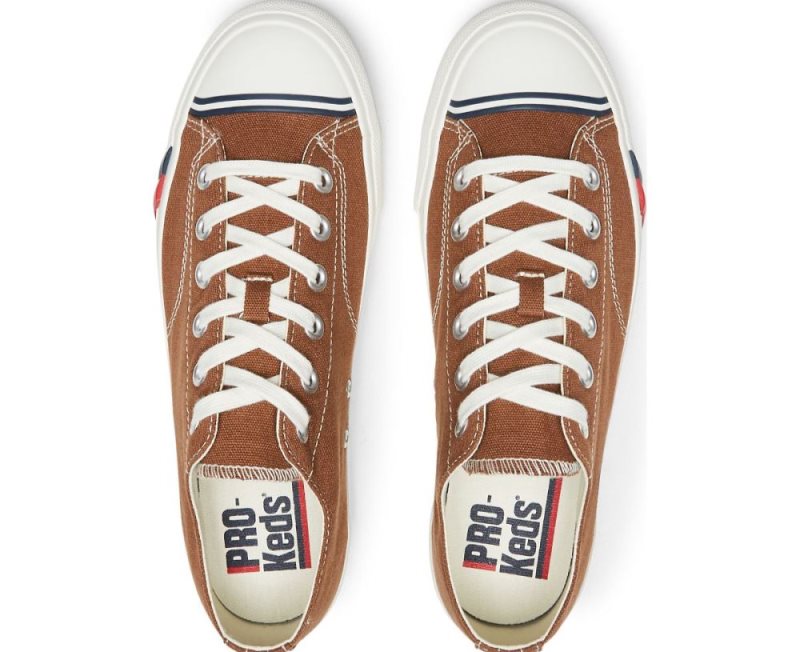 Keds Royal Lo Canvas Schoenen Dames Toffee | 1Y8kOhP0