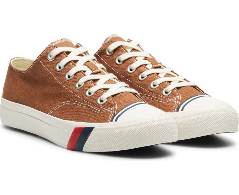 Keds Royal Lo Canvas Schoenen Dames Toffee | 1Y8kOhP0