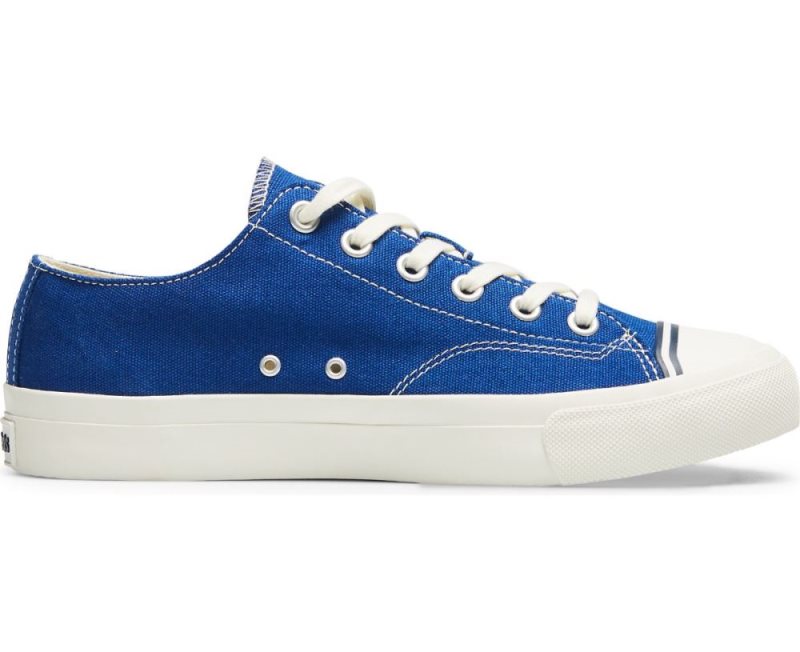 Keds Royal Lo Canvas Schoenen Heren Blauw | 43Pt0Ev9