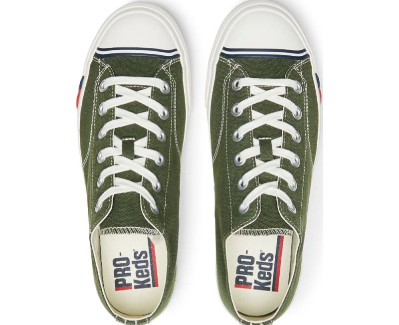 Keds Royal Lo Canvas Schoenen Heren Groen | kBZdRpW0