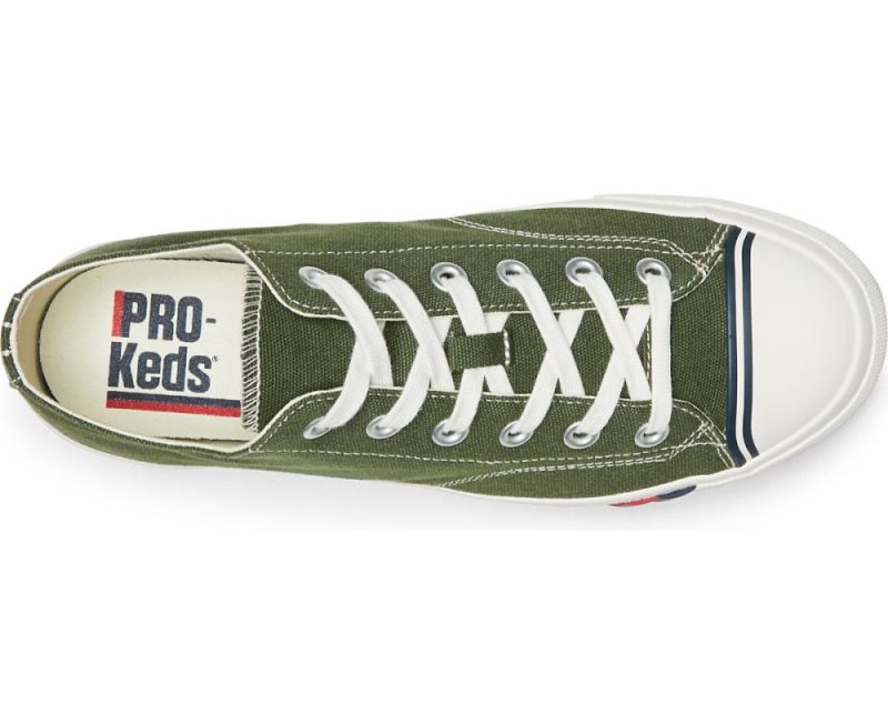 Keds Royal Lo Canvas Schoenen Heren Groen | kBZdRpW0