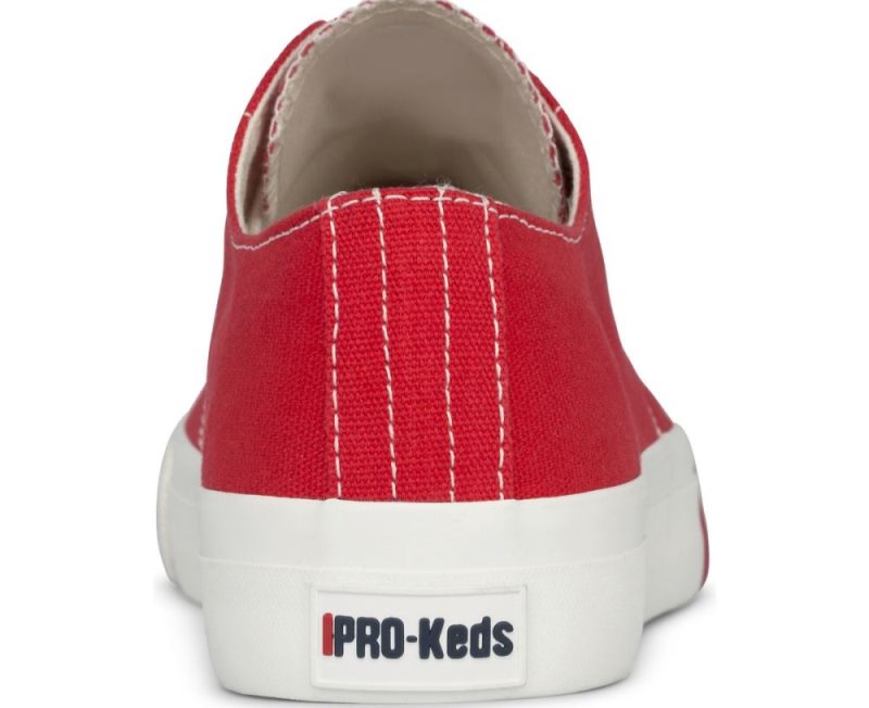 Keds Royal Lo Canvas Sneakers Dames Rood | E8kKcr1n