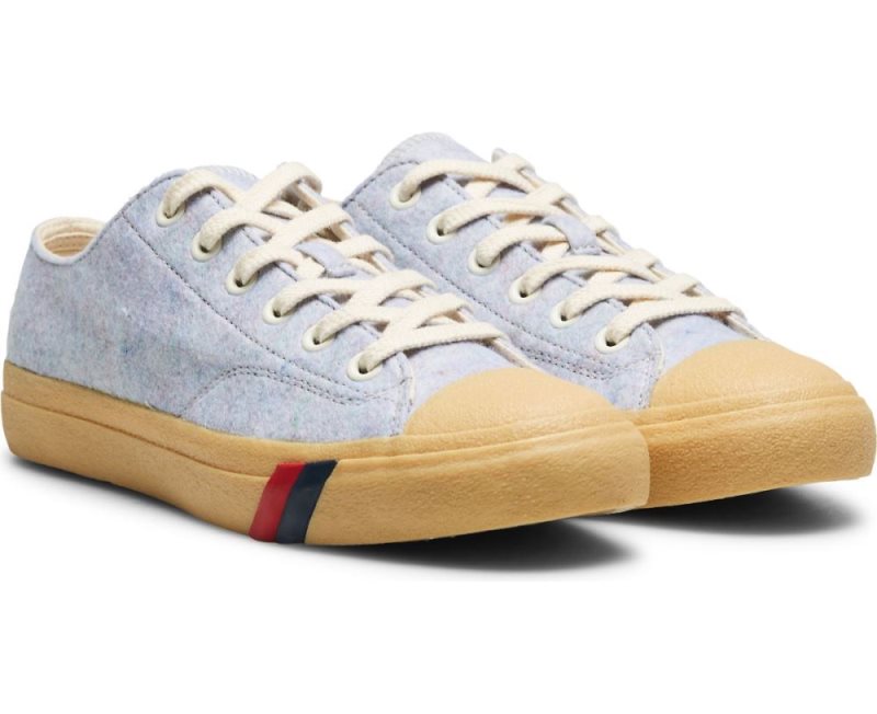 Keds Royal Lo Crepe Sneakers Heren Grijs | F4LNaNmC