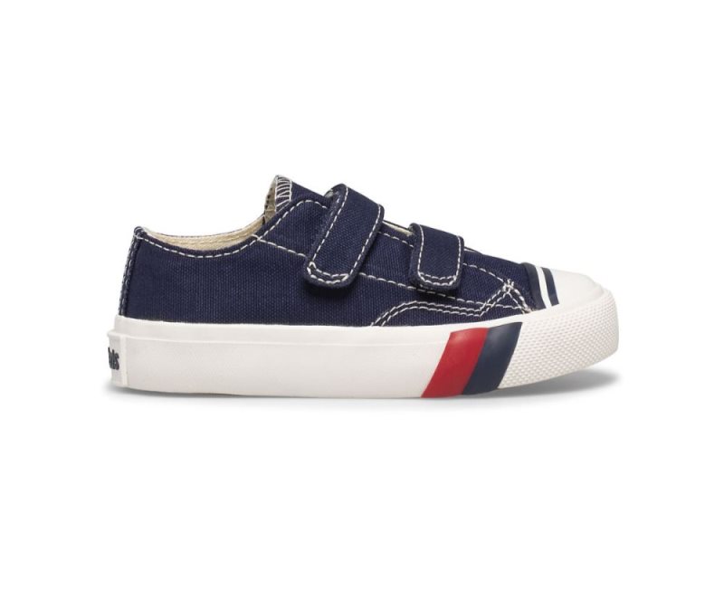 Keds Royal Lo HL Sneakers Kinderen Donkerblauw | nImSdeqU