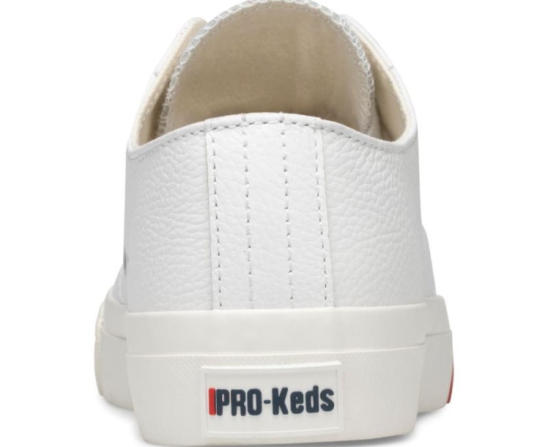 Keds Royal Lo Klassieke Leren Sneakers Dames Wit | TlTTtUFy