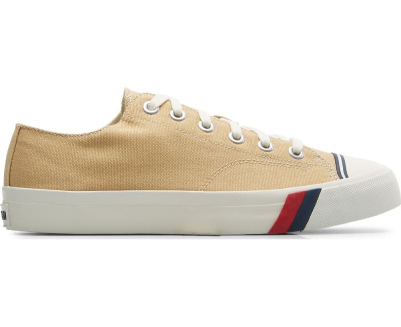 Keds Royal Lo Sneakers Heren Parchment | EC4xT5q9