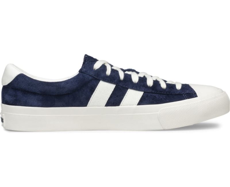 Keds Royal Plus Suede Sneakers Dames Donkerblauw | cR5CgvGP