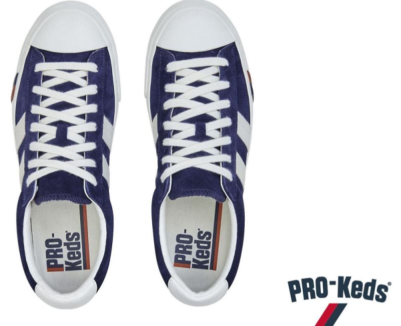 Keds Royal Plus Suede Sneakers Dames Donkerblauw | yewDyCfH