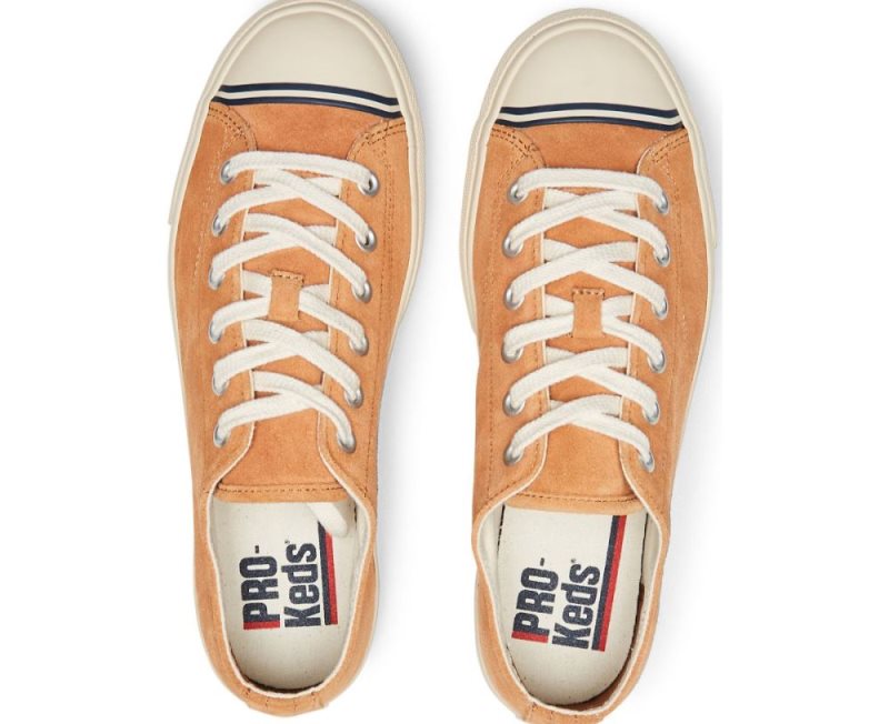 Keds Super Suede Sneakers Heren Oranje Bruin | PhyCEizR