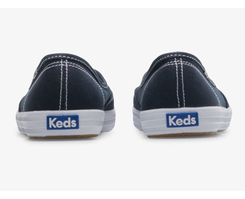 Keds The Mini Canvas Canvas Schoenen Dames Donkerblauw | TXVxGtcL