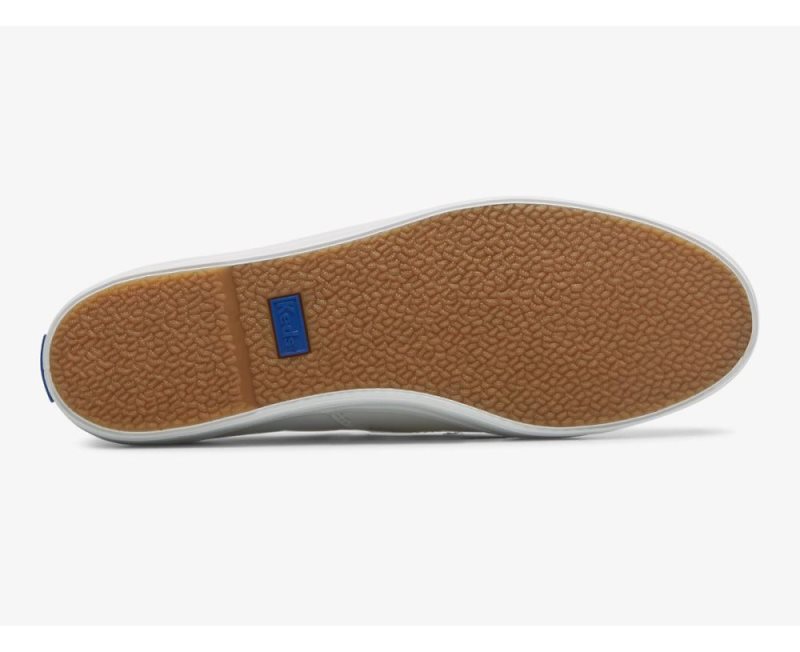 Keds The Platform Leren Veterschoenen Dames Wit | 2lOczO0p