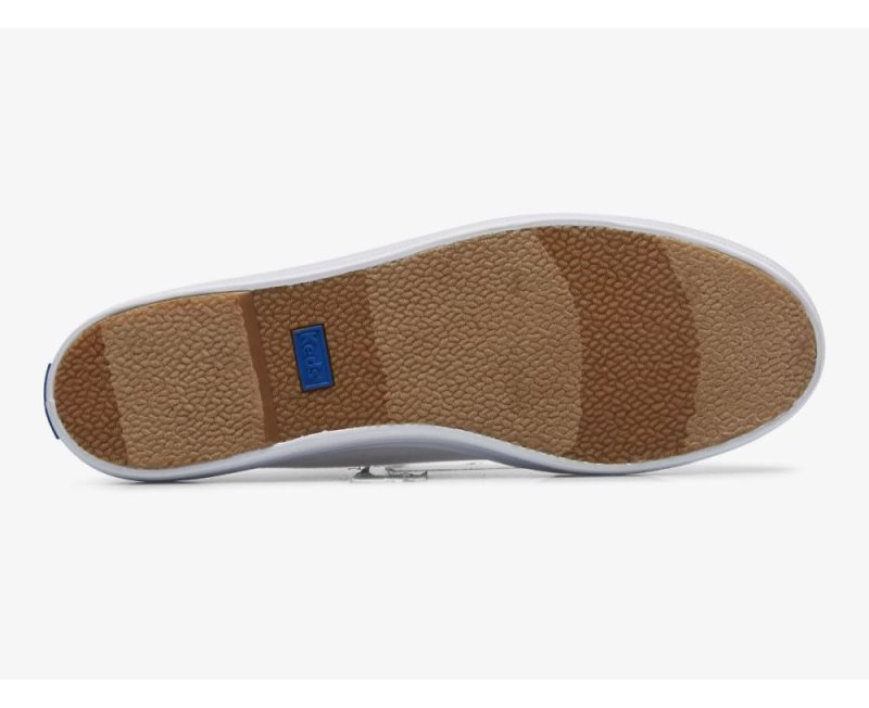 Keds Triple Kick Mule Canvas Canvas Schoenen Dames Wit | 3diFH8T0