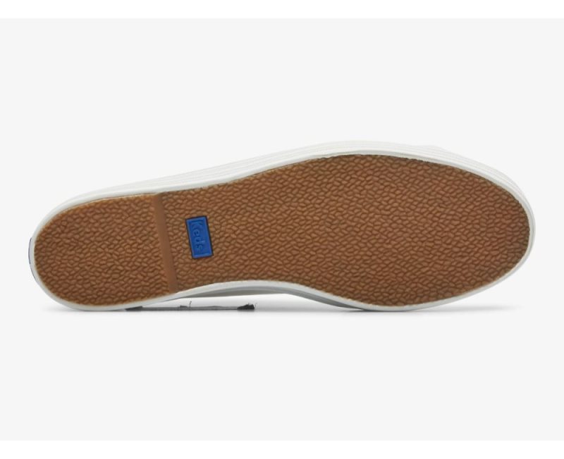 Keds Triple Kick Mule Leren Mules Dames Wit | l4N8WKRK