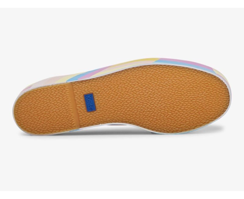 Keds Triple Up Wavy Multi Foxing Sneakers Dames Wit Gekleurd | lg9brBWs